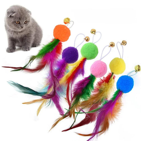 Feather Cat Toys - Purr Wish