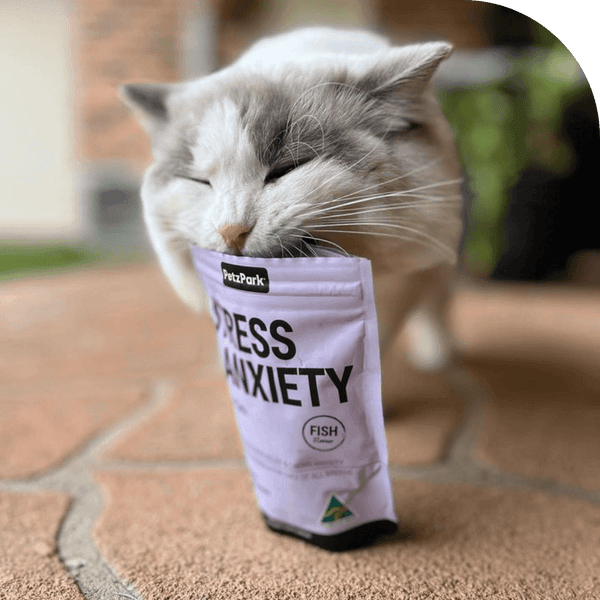 Stress & Anxiety Relief for Cats - 60 Scoops - Cat Supplements - Purr Wish