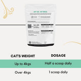 Natural Dental Kelp for Cats - 90 Scoops - Cat Supplements - Purr Wish