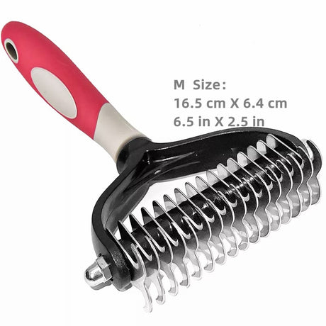 Two-Sided Grooming Brush for Cats