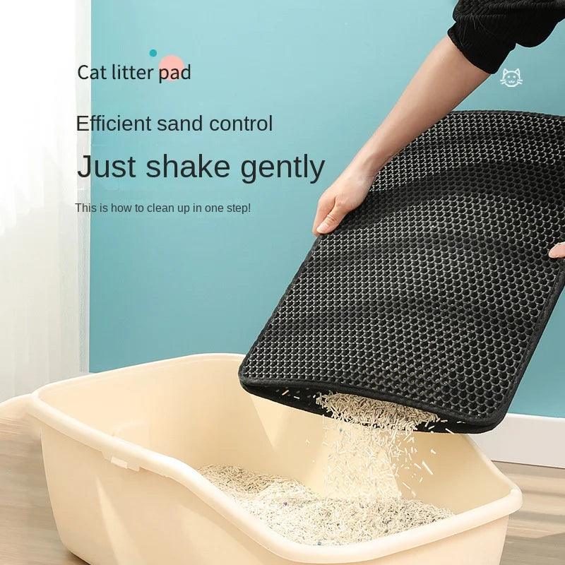 Litter Trapping Cat Mat - Double Layer Waterproof Scratcher - Cat Mats - Purr Wish