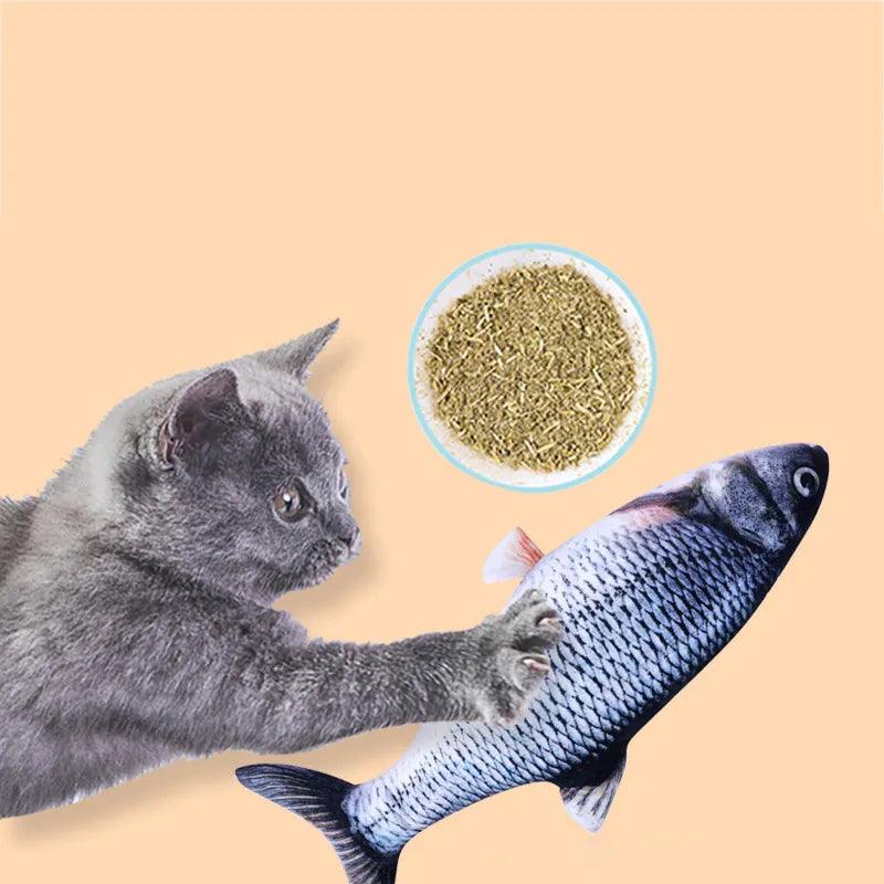 Interactive Fish Toy With Catnip - Variety of Fish Types - Fish Cat Toys - Purr Wish