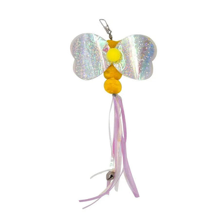 Butterfly Cat Wand Toy: Pole & Attachments - Cat Wand Toys - Purr Wish