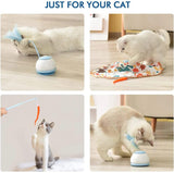 360° Rotating Puzzle Cat Toy: Electric USB Charging - Interactive Cat Toys - Purr Wish