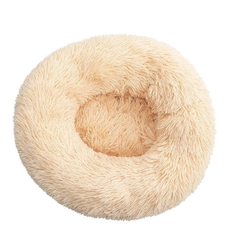 Comfortable Doughnut Cat Bed: Ultra-Soft Round Cat Furniture - Cat Beds - Purr Wish