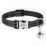 Personalised Adjustable Cat Collar with Engraved ID - Cat Collars - Purr Wish