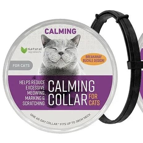 Calming Cat Collar: Reduce Anxiety with Pheromones - Cat Collars - Purr Wish