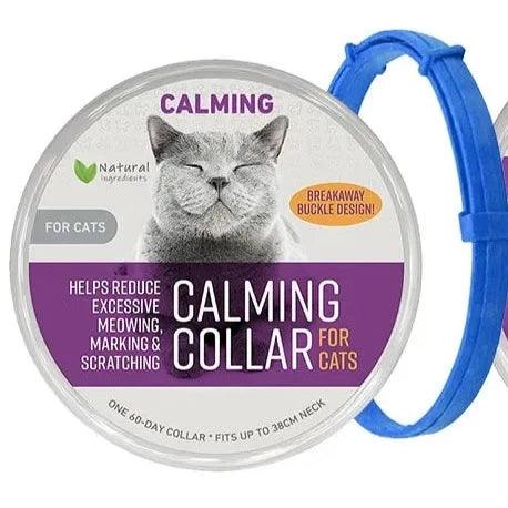 Calming Cat Collar: Reduce Anxiety with Pheromones - Cat Collars - Purr Wish