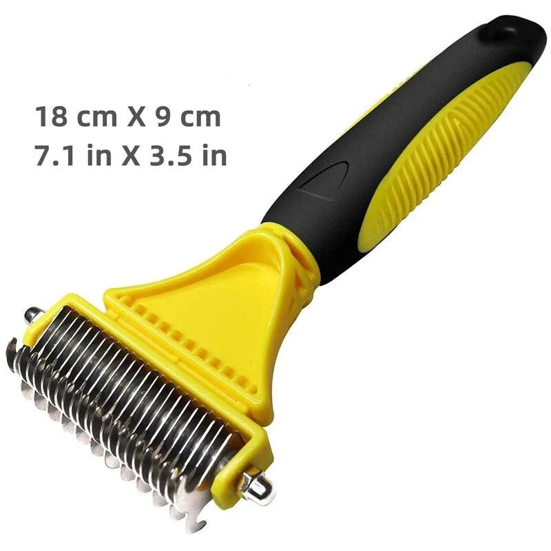 Two-Sided Grooming Brush for Cats - Cat Brushes and Combs - Purr Wish