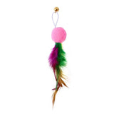 Feathers Cat Wand Toy: Pole & Attachments - Cat Wand Toys - Purr Wish