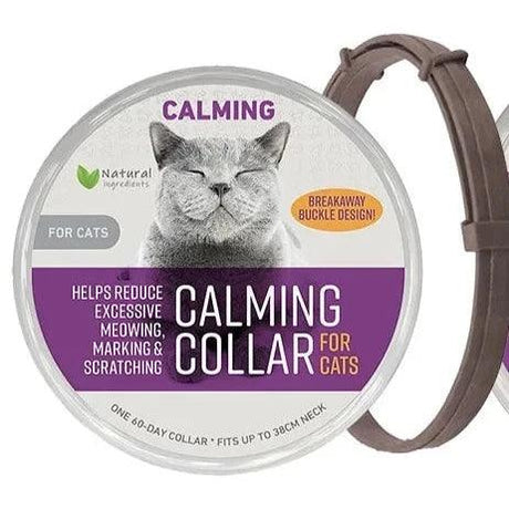 Calming Cat Collar: Reduce Anxiety with Pheromones - Cat Collars - Purr Wish