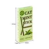 Natural Matatabi Cat Sticks: Teeth Cleaning Mint Rods - Catnip Toys - Purr Wish