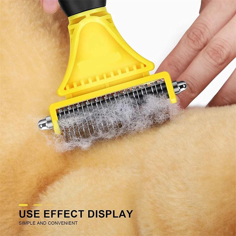 Two-Sided Grooming Brush for Cats - Cat Brushes and Combs - Purr Wish