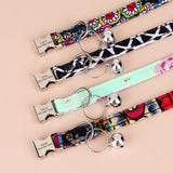 Personalised Adjustable Cat Collar with Engraved ID - Cat Collars - Purr Wish