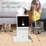 Automatic Cat Laser Toy - Interactive Red Dot Exercising Fun - Laser Cat Toys - Purr Wish