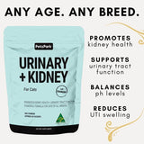 Cat Urinary & Kidney Health Supplement - 60 Scoops - Cat Supplements - Purr Wish