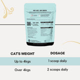 Cat Urinary & Kidney Health Supplement - 60 Scoops - Cat Supplements - Purr Wish