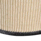 Plush Cat Tree Barrel Scratcher, 70h-cm - Beige/Grey - Cat Trees - Purr Wish