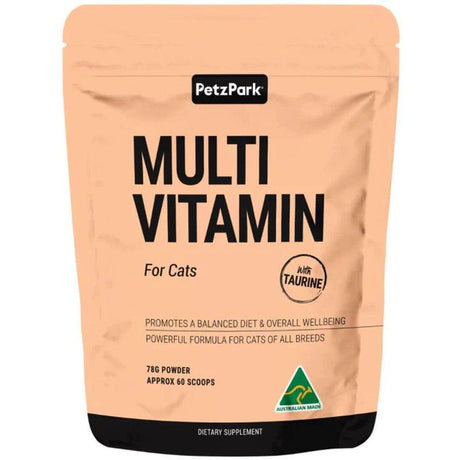 Comprehensive Multivitamin for Cats - 60 Scoops - Cat Supplements - Purr Wish